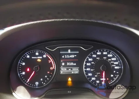 2015 Audi A3 1.8T Premium z USA, uszkodzony, nr VIN WAU6CLFF4F1098965